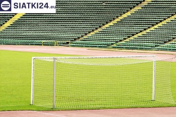 Siatki Pleszew - Siatki do bramki - 5x2m - piłka nożna, boisko treningowe, bramki młodzieżowe dla terenów Pleszewa
