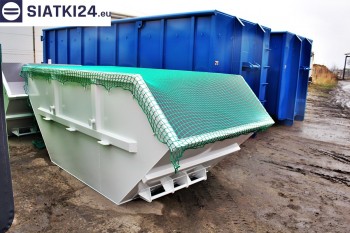 Siatki Pleszew - Siatka przykrywająca na kontener - zabezpieczenie przewożonych ładunków dla terenów Pleszewa