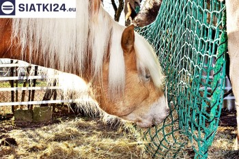 Siatki Pleszew - Worek na siano dla koni - siatka oczko 4,5cm gr.3mm dla terenów Pleszewa